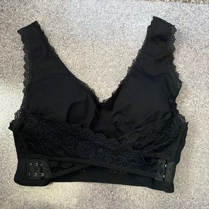 Cute Lace Cross Over Pull on Bra